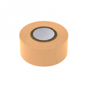 Labeling Tape, 1" x 500" per Roll, 3 Rolls/Box, Salmon
