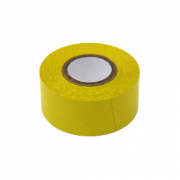 Labeling Tape, 1" x 500" per Roll, 3 Rolls/Box, Yellow
