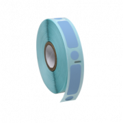Label/Dot Combo Roll, Cryo, Direct Thermal, 38x13mm & 9.5mm Dot, for 2.0mL Tubes, Blue