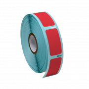 Label Roll, Cryo, Direct Thermal, 38x19mm, for Large Vials and Tubes, Red