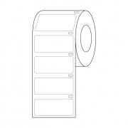 Label Roll, Cryo, Direct Thermal, 43x19mm, for Large Tubes, White