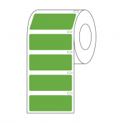 Label Roll, Cryo, Direct Thermal, 51x19mm, for Large Tubes, Racks and Boxes, Green