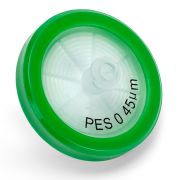 Syringe Filter, PES Membrane, 0.45μm Porosity, 30mm Diameter, PP Housing, Non-sterile, Bulk Packed, BOX/100