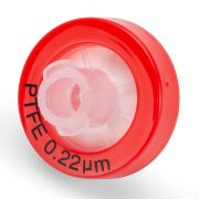 Syringe Filter, PTFE Hydrophobic Membrane, 0.22μm Porosity, 13mm Diameter, PP Housing, Non-sterile, Bulk Packed, BOX/100