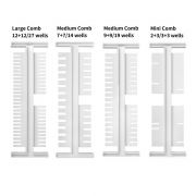 HE-FLEX Large Comb 12+12/27 wells, 1 mm thick, 1 pcs. HE-FLEX Electrophoresis System, , Accessories