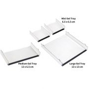 Large Gel Tray, 13 x 13 cm, 1 pcs. HE-FLEX Electrophoresis System, , Accessories