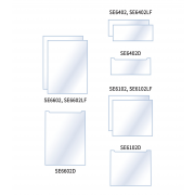 GL PL-7.07 X 9.60 X .125,2PK. Glass Plates, Suitable for SE400/SE600 series vertical units