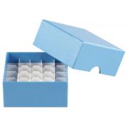 True North® Carboard Cryogenic Tube Storage box 50mm 25x25 place with grid for 1.5/2ml tubes