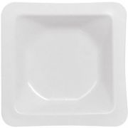 Heathrow Scientific Standard square weigh boats; small; white; 46x46x8mm; rounded corners; biologically inert; (pack of 500).