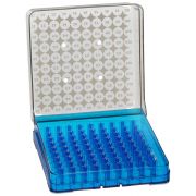 10 x 10 aaray boxes, vial size up to 2.0 mL, 133 l x 133w x 53h mm