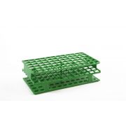 Heathrow Scientific One-Rack™ 40-place tube rack for tubes 25mm diameter; Constructed of Delrin®; Can be autoclaved; Green (8/pk)