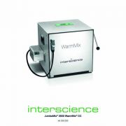 JumboMix® 3500 WarmMix CC 3500 mL lab blender for solid sample preparation: Stainless steel plain door, digital screen, variable speed, adjustable paddles, regulated temperature from 20°C to 50°C (220-240V)