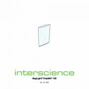 Interscience BagLight® 100 Plain Blender Bag - PolySilk® Standard, 100ml; working volume: 5-50mL. Packs of 25 in a case of 500.