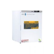 5 Cu. Ft. Flammable Material Refrigerator with microprocessor temperature controller, Temperature display & Alarm module with battery back-up, audible and visual high/low temperature alarms, °C/°F convertible temperature display and remote alarm contacts.