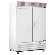 49 Cu. Ft.  Double Swing Solid Door Premier Laboratory Refrigerator. Warranty: 2/5; Two year parts and labor warranty, plus an additional three year compressor parts warranty.