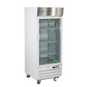 12 Cu. Ft.  Single Glass Door Standard Laboratory Refrigerator.  Warranty: 1/5; One year parts and labor warranty, plus an additional four year compressor parts warranty.