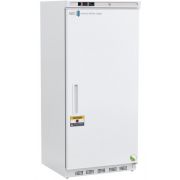 17 Cu. Ft. Standard Manual Defrost Hydrocarbon Upright Freezer, Solid Door. Warranty: Two year parts and labor warranty.