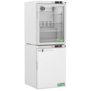 10 Cu.Ft Total Capacity, 1 Solid/1 Glass Ext.Doors (-30) Premier Combination Refrigerator/Freezer Warranty: 2/5; Two year parts and labor warranty, plus an additional three year compressor parts warranty.