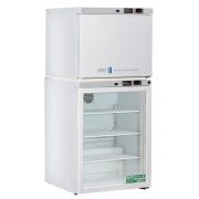 7 Cu.Ft Total Capacity, 2 Ext.Doors (Solid & Glass) AUTO DEFROST FREEZER Premier Combination Refrigerator/Freezer. Warranty: 2/5; Two year parts and labor warranty, plus an additional three year compressor parts warranty.