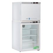 7 Cu.Ft Total Capacity, 2 Ext.Doors (Solid & Glass) Premier Combination Refrigerator/Freezer Warranty: 2/5; Two year parts and labor warranty, plus an additional three year compressor parts warranty.