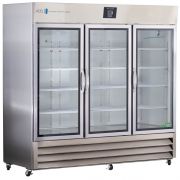 72 Cu. Ft. Premier Stainless Steel Laboratory Refrigerator Glass Door. Warranty: 2/5; Two year parts and labor warranty, plus an additional three year compressor parts warranty.