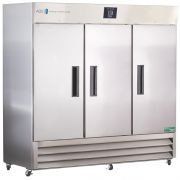72 Cu. Ft. Premier Stainless Steel Laboratory Refrigerator. Warranty: 2/5; Two year parts and labor warranty, plus an additional three year compressor parts warranty.