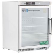 4.6 Cu. Ft, ADA Glass Door Left Hinged Premier Undercounter Built-In Refrigerator. Warranty: 2/5; Two year parts and labor warranty, plus an additional three year compressor parts warranty.