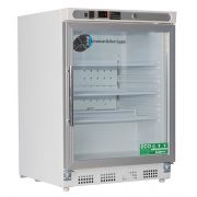 4.6 Cu. Ft Glass Door Premier Undercounter Built-In Refrigerator. Warranty: 2/5; Two year parts and labor warranty, plus an additional three year compressor parts warranty.
