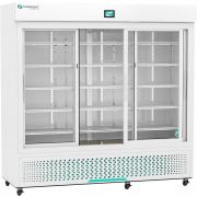 Corepoint Scientific White Diamond Series Laboratory and Medical Sliding Triple Glass Door Refrigerator 69 Cu. Ft.