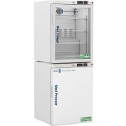 10 Cu.Ft, -30°C, 1 Solid/1 Glass Ext. Doors Premier Pharmacy/Vaccine Combination Refrigerator/Freezer with microprocessor temperature controller with audible and visual alarms, digital temperature display, (2) Freestanding thermometers with 3 year certifi