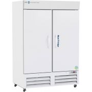 49 cuft. Pharmacy Refrigerator Upright Solid Door Standard Certified to NSF/ANSI 456. Two years parts and labor warranty, excluding display probe calibration + a 5 year compressor warranty