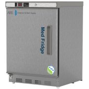 4.5 Cu. Ft, Stainless Steel Refrigerator (Built-In); Left Hinged - NSF Certified with microprocessor temperature controller with audible and visual alarms, digital temperature display, remote alarm contacts, Freestanding thermometer with 3 year certificat