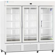 Standard Glass Door Pharmacy Refrigerator 72 Cu. Ft. 36°F to 46°F (2°C to 8°C). Two (2) year parts and labor warranty. Five (5) years compressor warranty.
