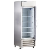 Corepoint Scientific General Purpose Laboratory and Medical Single Stainless Steel Glass Door Refrigerator 23 Cu. Ft.