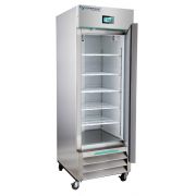 Corepoint Scientific White Diamond Series Laboratory and Medical Single Stainless Steel Solid Door Auto Defrost Freezer 23cu.ft (-30)