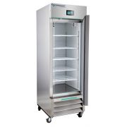 Corepoint Scientific White Diamond Series Laboratory and Medical Single Stainless Steel Solid Door Auto Defrost Freezer 23cu.ft