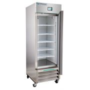 Corepoint Scientific White Diamond Series Laboratory and Medical Single Stainless Steel Solid Door Refrigerator 23 Cu. Ft.
