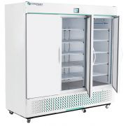 Corepoint Scientific White Diamond Series Laboratory and Medical Swinging Triple Solid Door Refrigerator 72 Cu. Ft.