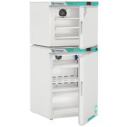 Corepoint Scientific White Diamond Series Refrigerator & Auto Defrost Freezer Combination, 7 Cu. Ft. (5.2 Ref./1.7 Freezer), Solid Door Ref., Solid Door Freezer