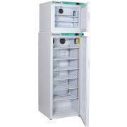 Corepoint Scientific White Diamond Series Refrigerator & Auto Defrost Freezer Combination, 12 Cu. Ft. (10.5 Ref./1.7 Freezer), Solid Doors