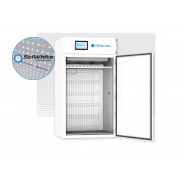 Plant Growth Chamber Series - 41 series (41" wide), with (1) tier of horizontal SciWhite enhanced with Red 660nm LED lighted shelving (800 µmoles/m2/s of light irradiance measured at 6” from the LEDs, standard dimmable from 10%-100% in 1% increments).  Ai