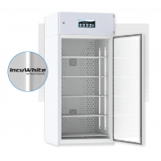 Thermoelectric Biological Incubator - Standard 36 series (33.5" wide), with (5) tiers, vertically mouted LEDs. (120 µmoles/m2/s of light irradiance measured at 6” from the LEDs, standard dimmable from 5%-100% in 1% increments).  Chambers are built with Pe