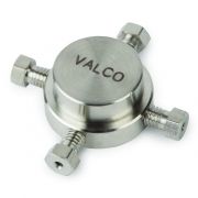 Fittings, Valco, Valco Internal Cross 1/16" tube, 0.25 bore