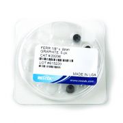Restek reducing graphite ferrule, 1/8" to 0.8mm; 5/pkg.