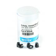 Ferrule, Vespel/Graphite, 2-Hole, 1/8" X 0.8mm Pack of 5