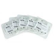 Restek Compact Vespel/ Graphite Ferrules, Fit 0.32mm ID Fused Silica Columns. 0.5mm ID, 1/16" Fitting Size. 50/pk.