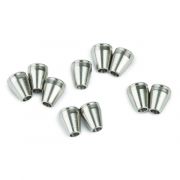 Restek stainless steel ferrule, 1/16" Valco; 10 Pack.