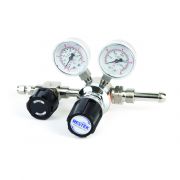 Restek Regulator, stainless steel, single stage, ultra high purity for inert gas, CGA 590 fittings for Air; 1-150psig outlet pressure; each.