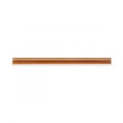 Splitless Liner, 2mm x 6.5 x 78.5 for Agilent GCs Siltek Deact., 5pk
