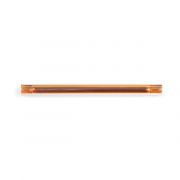 Double Gooseneck Inlet Liner, Siltek Deactivation, 4mm ID x 6.5mm OD x 78.5mm for Agilent GCs equipped with split/splitless inlets, 5pk.